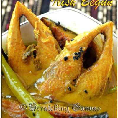 Ilish Begun : Hilsa with Eggplant Curry