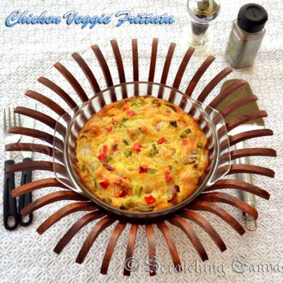 Chicken Egg Veggie Frittata