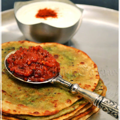 Moong Sprout Paratha : A Healthy Start of a Sunny Sunday