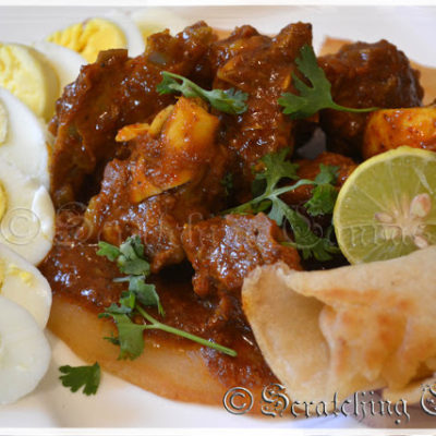 Ethiopian Doro Wat with Injera