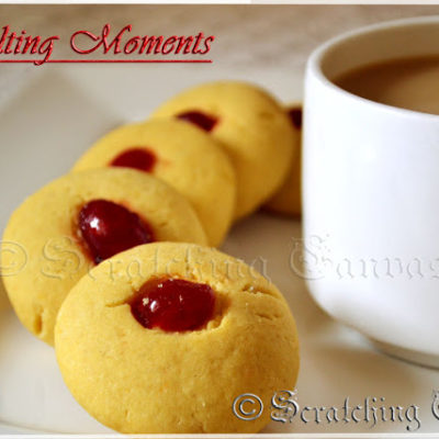 Eggless Melting Moments Cookies