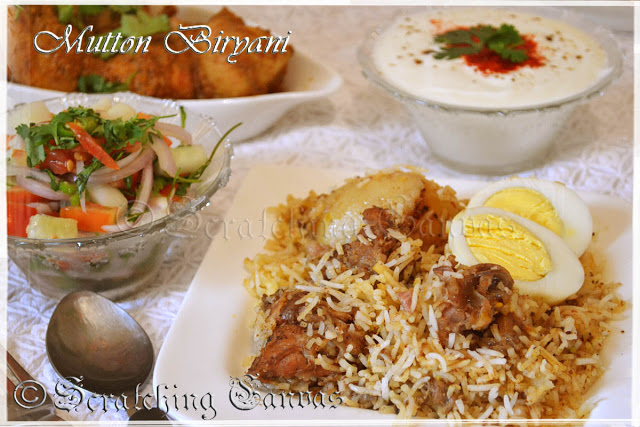 kolkata style mutton biryani Recipe