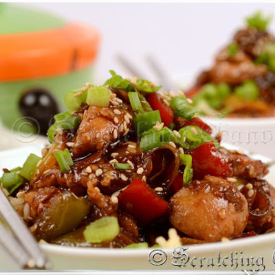 Healthy Chinese Sesame Chicken
