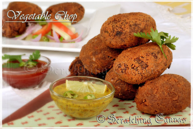 Bengali Vegetable Cutlet