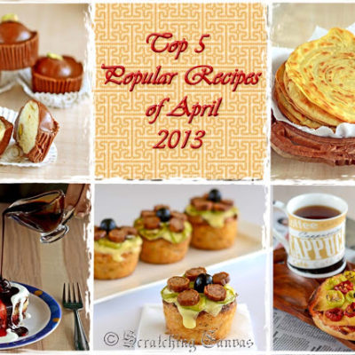 Top 5 Popular Recipes of April 2013