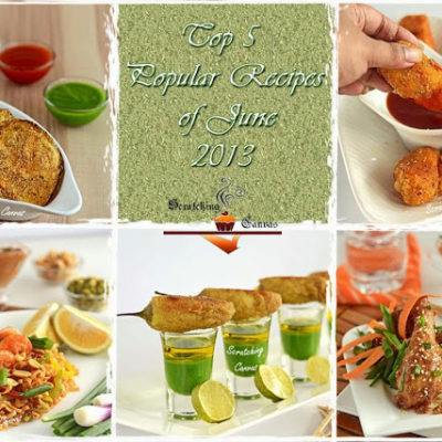 Top 5 Popular Recipes of June 2013