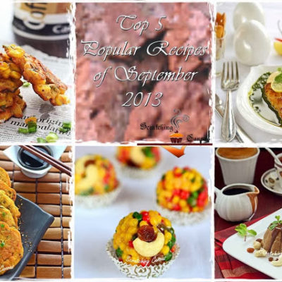 Top 5 Popular Recipes of September 2013