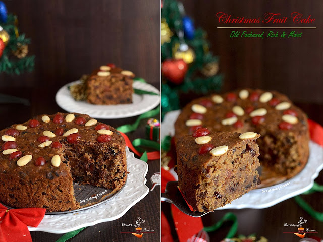 Rich & Moist Christmas Fruitcake