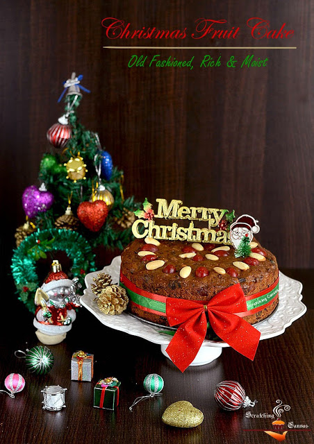 Rich & Moist Christmas Fruitcake