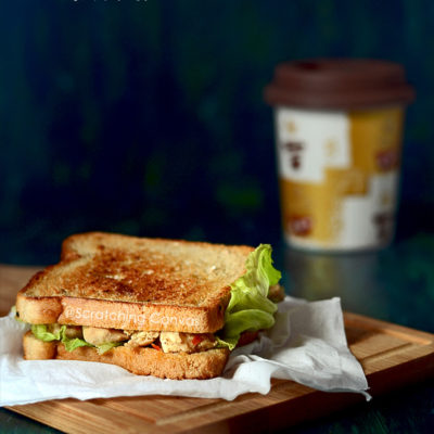 Lemon Chicken Sandwich Food Photography