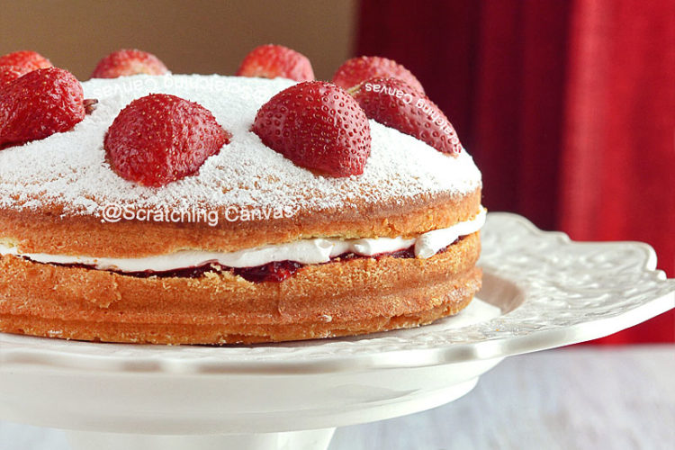 Classic Victoria Sponge Sandwich Cake Recipe