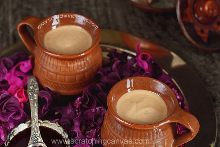 Nolen gur er Mishti Doi Recipe Photography