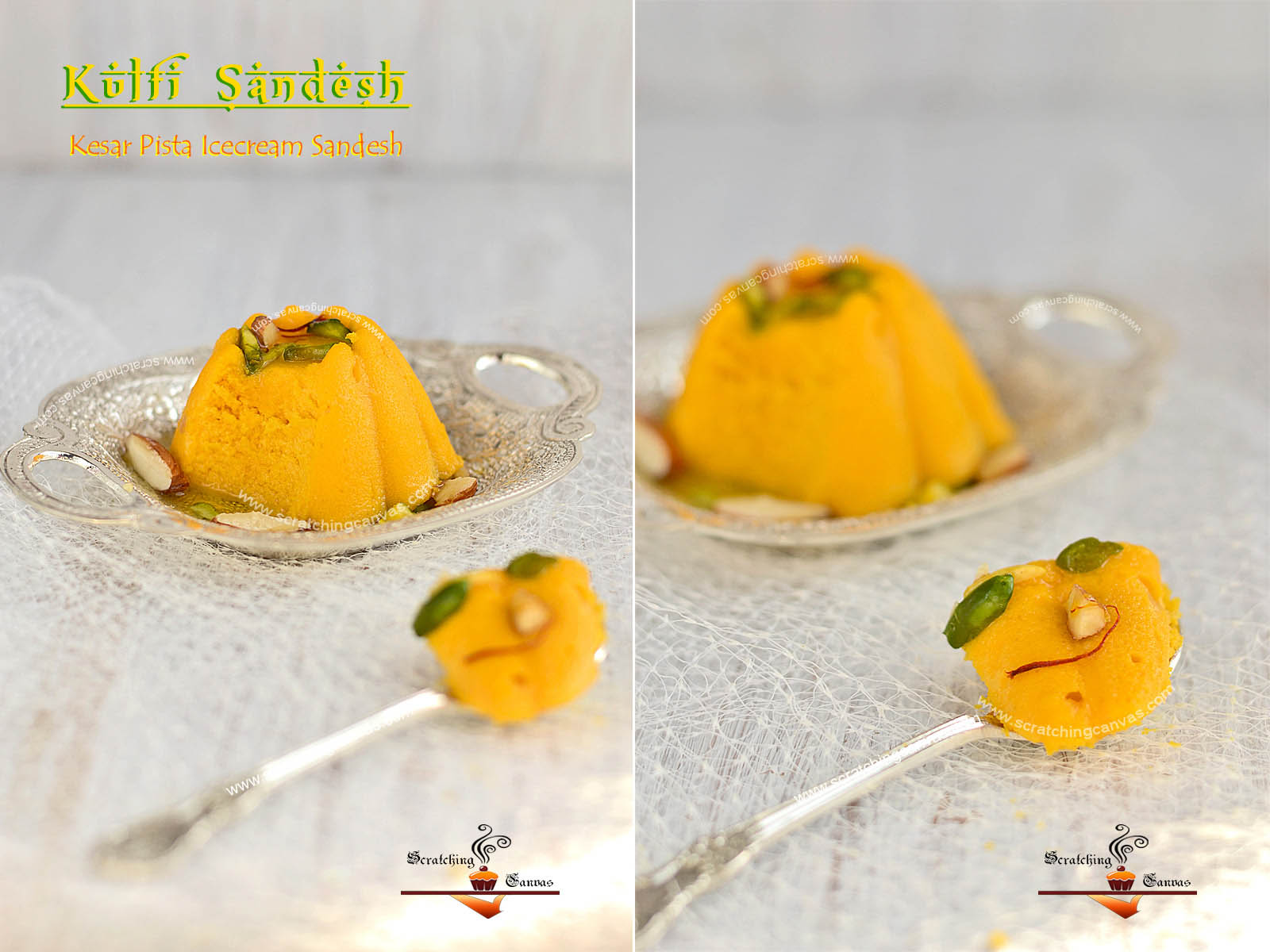 Kulfi Malai Sandesh Recipe