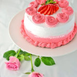 Strawberry Milkshake Cake
