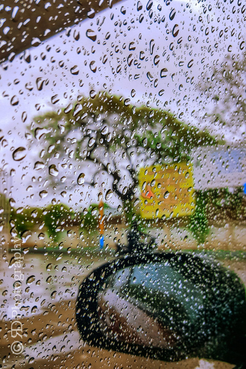 Droplets on window Photography