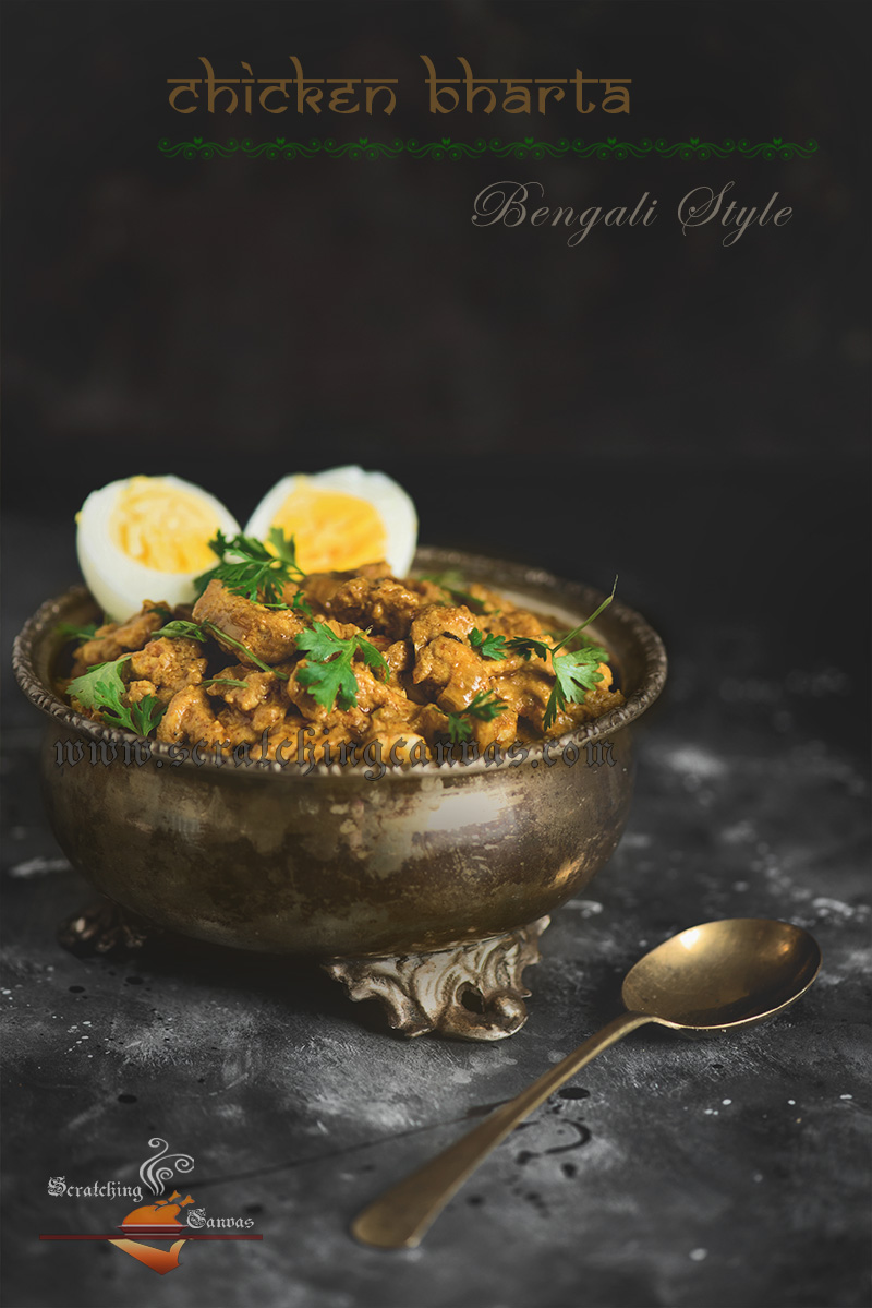 Chicken Bharta Kolkata Style