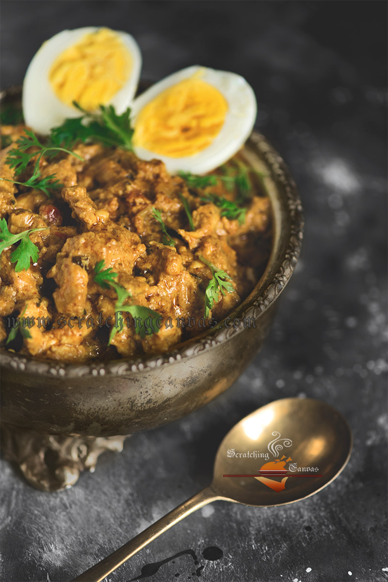 Chicken Bharta Kolkata Style Recipe