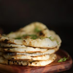 Vegan Naan Food Photography