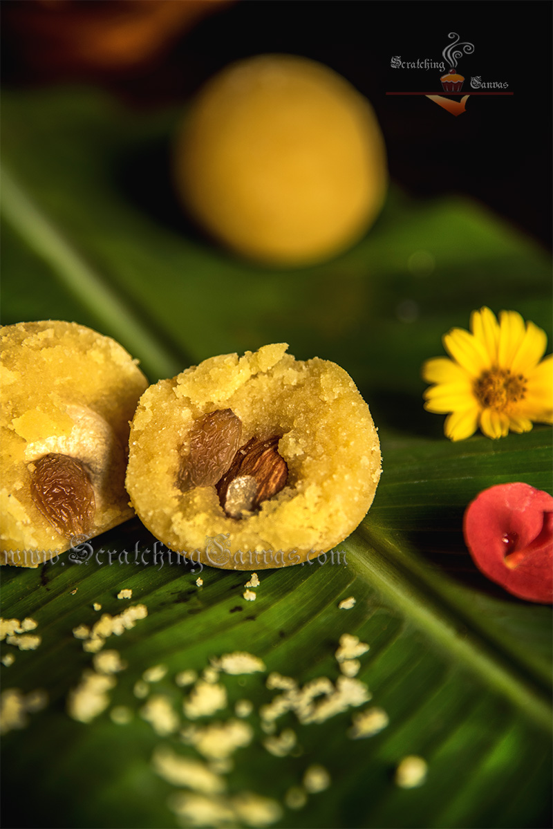 Moong Dal Ladoo Food Photography Styling