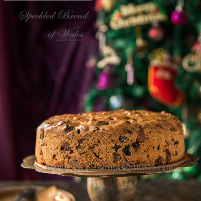 Bara Brith Welsh Speckled Bread | No Alcohol Christmas Fruit Cake
