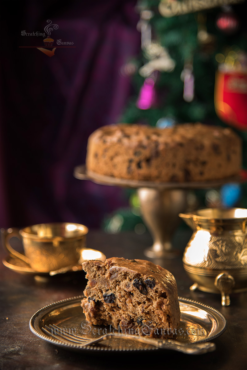 No Alcohol Christmas Cake Recipe Video