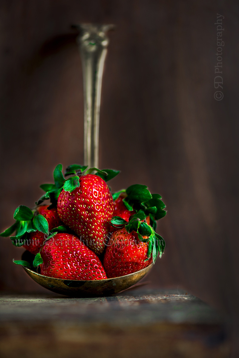 Strawberry Food Photography Styling