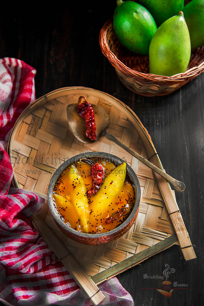 Mango Chutney Food Photography Styling
