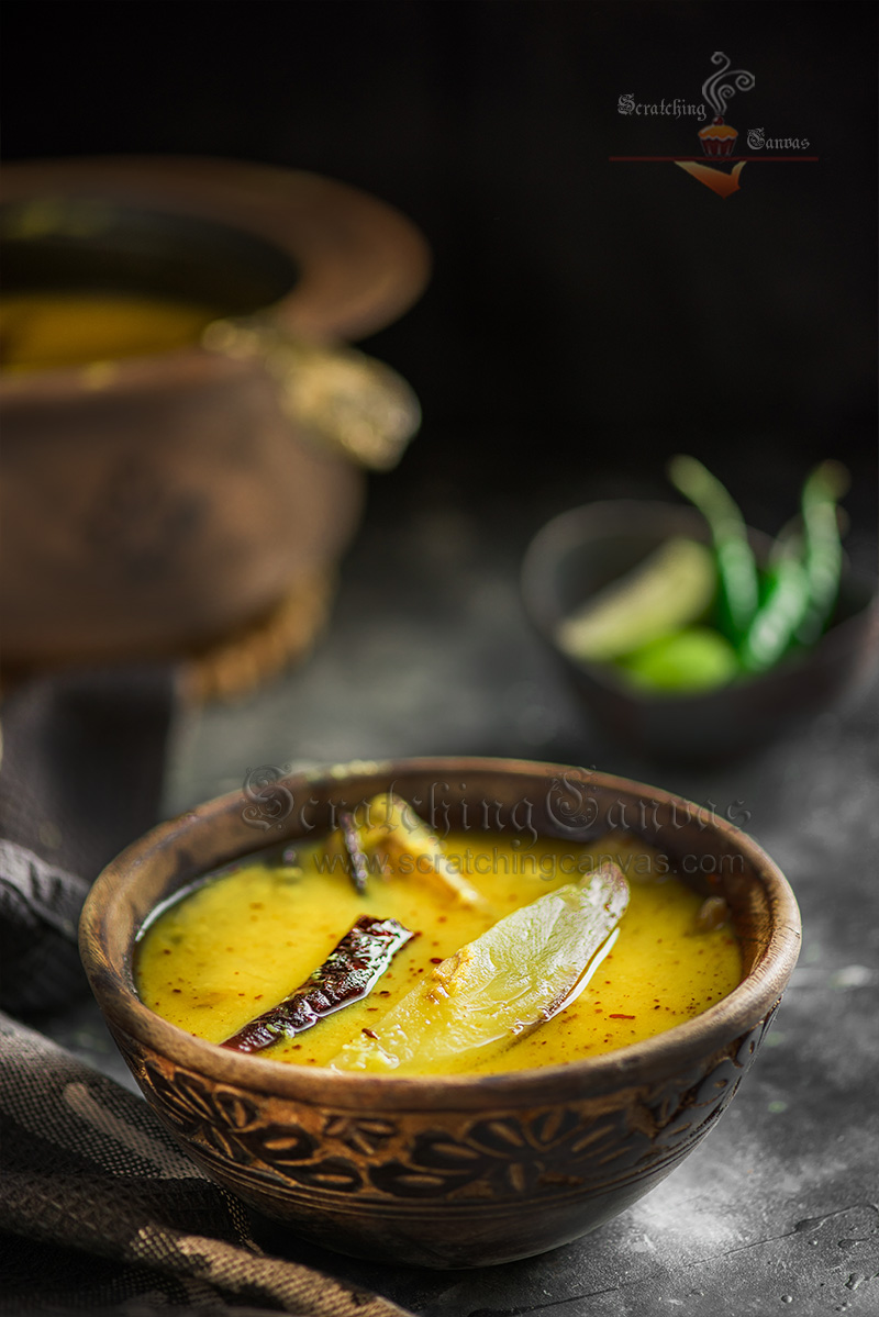 Bengali Tok Dal Food Photography Styling