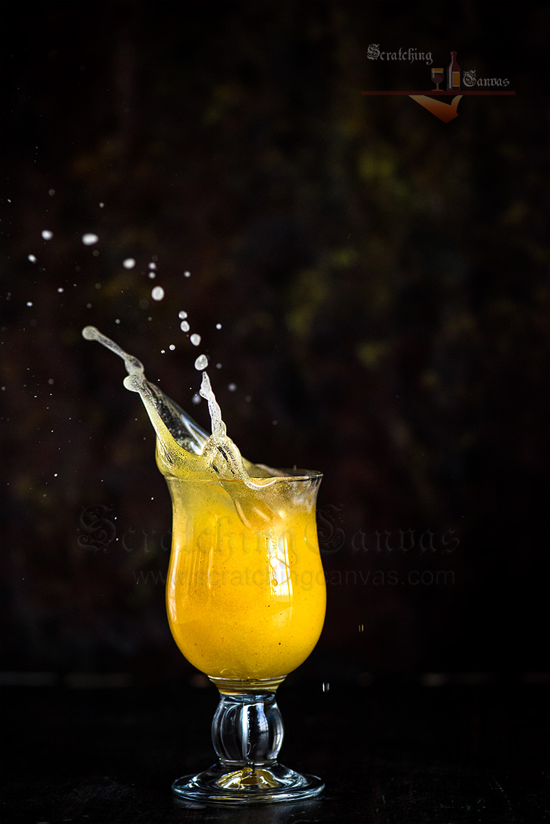 Mango Panna Dark Food Photography Styling