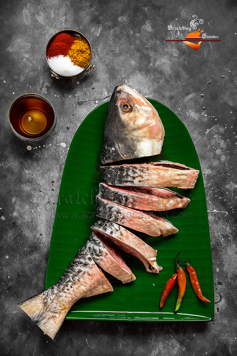 Raw Fish Food Photography Styling
