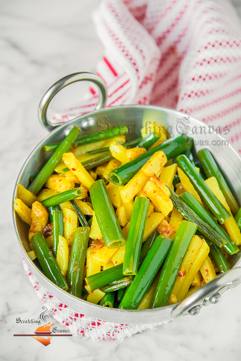 Aloo Peyajkoli Bhaja Food Photography Styling