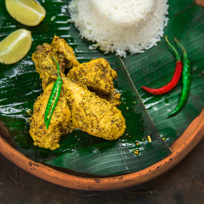 Shorshe Murgi | Bengali Shorshe Chicken | Chicken in Curried Mustard Sauce