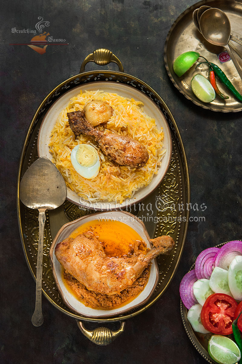 Kolkata Biryani Chaap Food Photography Styling