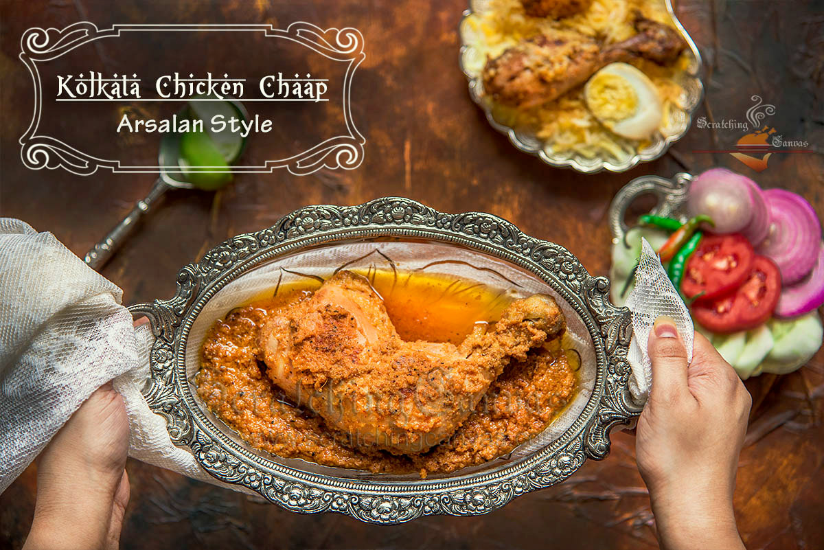 Chicken Chaap Biryani Food Photography Styling