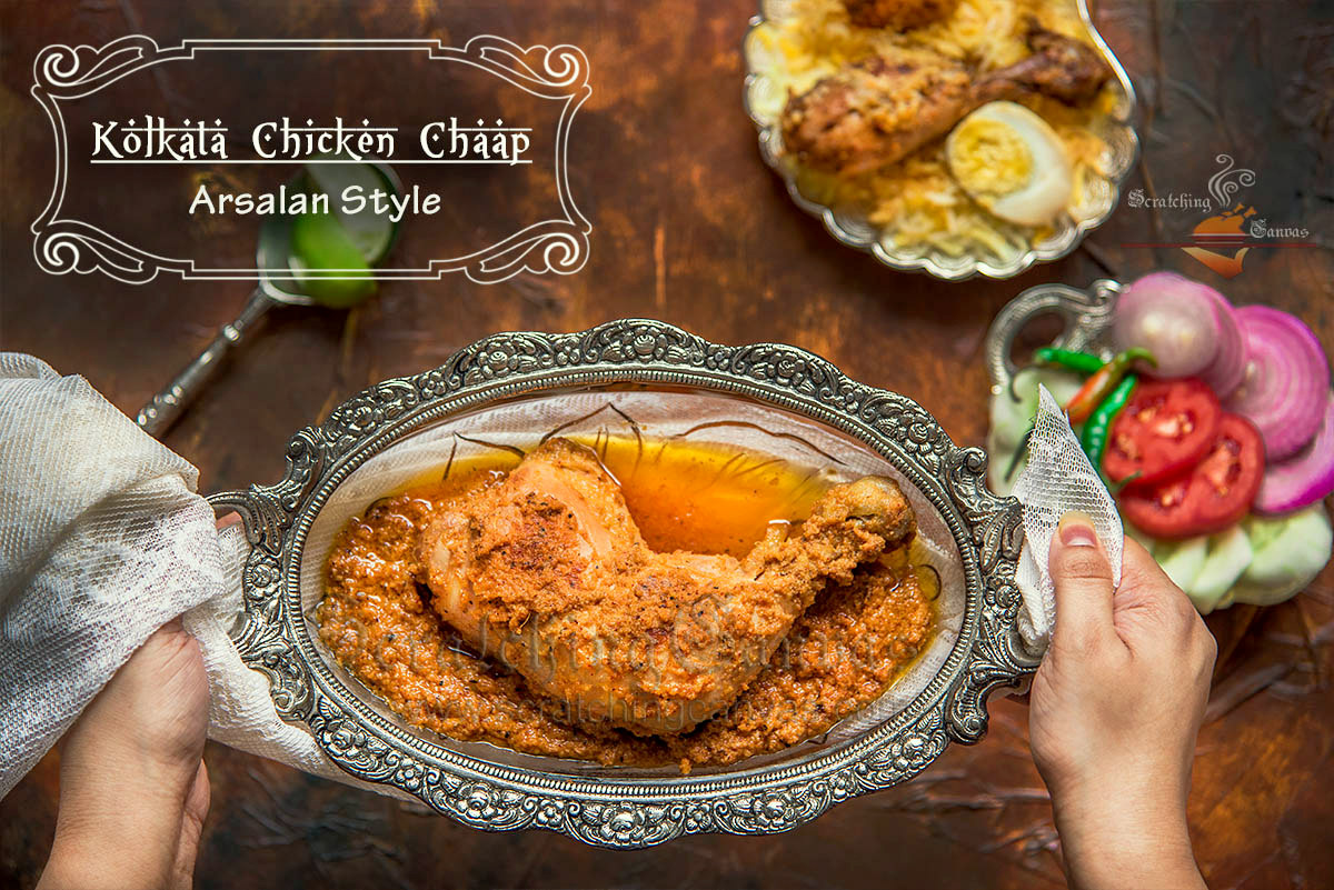 Chicken Chaap Biryani Food Photography Styling