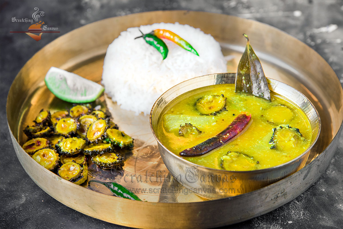 Lau diye Moong Dal Recipe Video