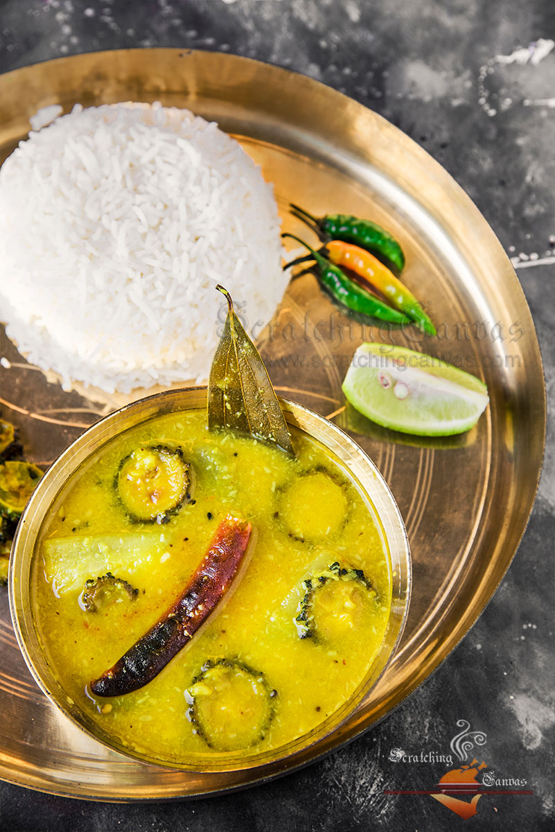Bengali Moong Dal Food Photography Styling