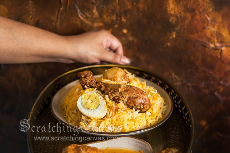 Chicken Biryani Chicken Chaap Food Photography Styling