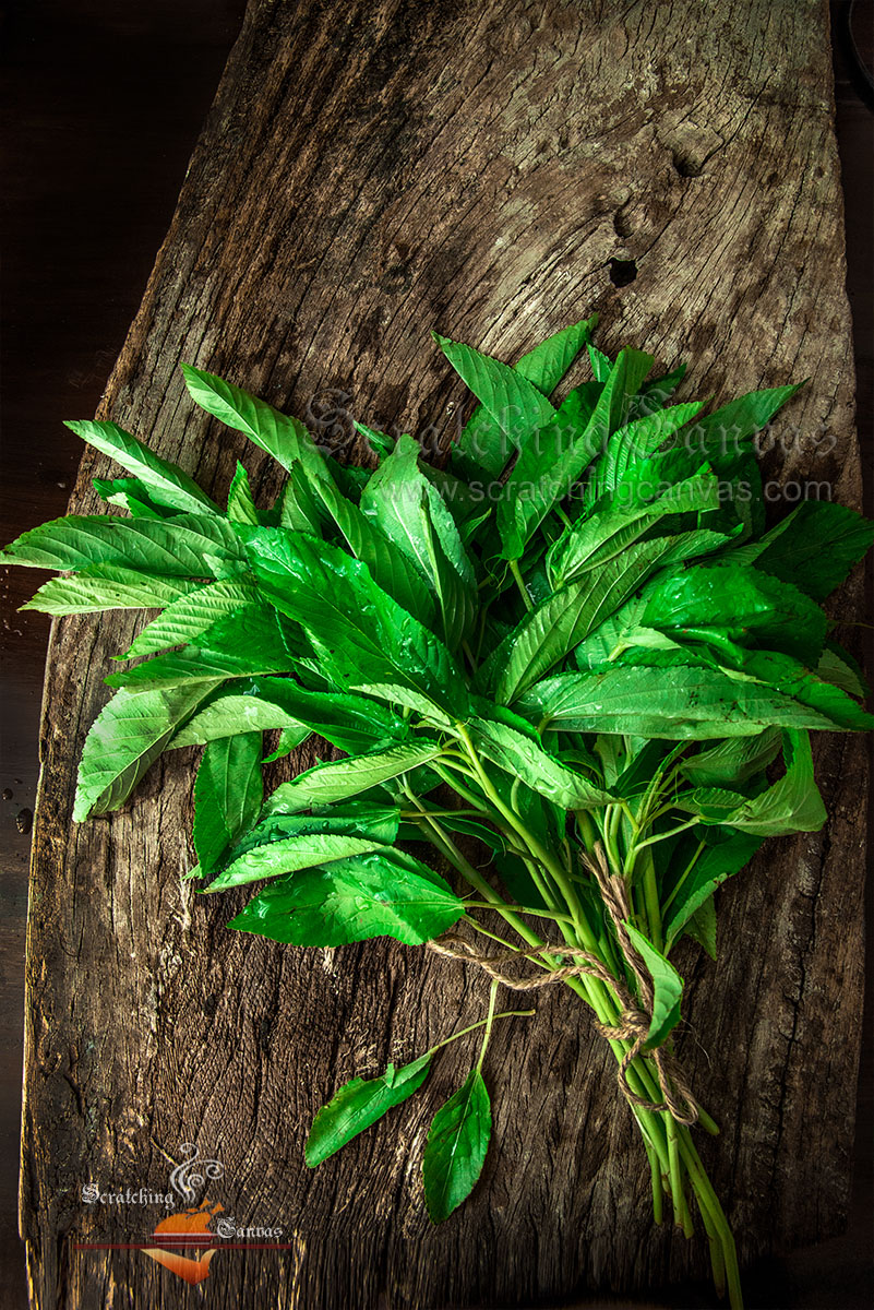 Jute Leaves Food styling Photography