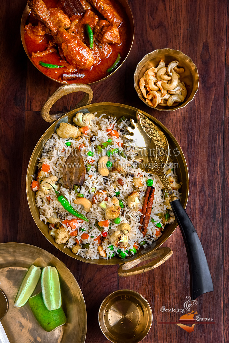 Vegetable Pulao Bengali Wedding Photography Styling