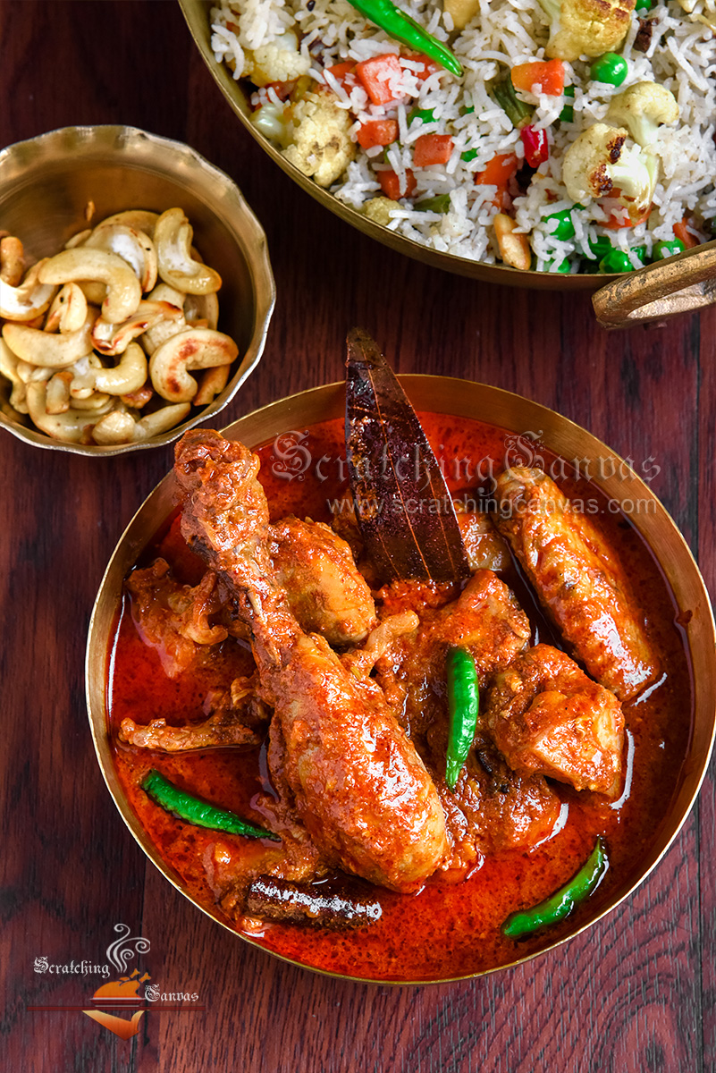 Dahi Chicken Food Photography Styling