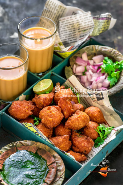 Moong Dal Pakora Recipe Food Photography Styling