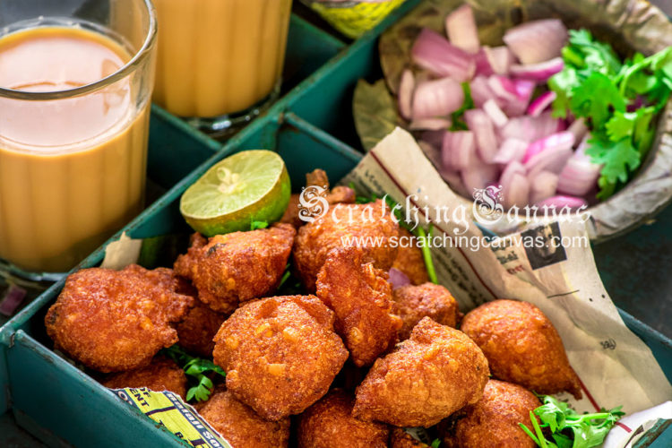 Moong Dal Pakora Recipe Food Photography Styling