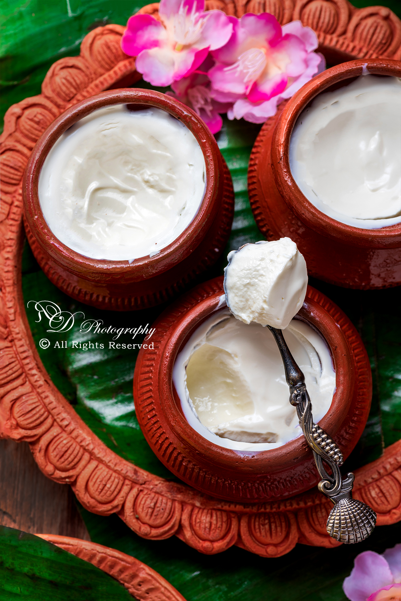 Sugar Free Mishti Doi Food Photography Styling