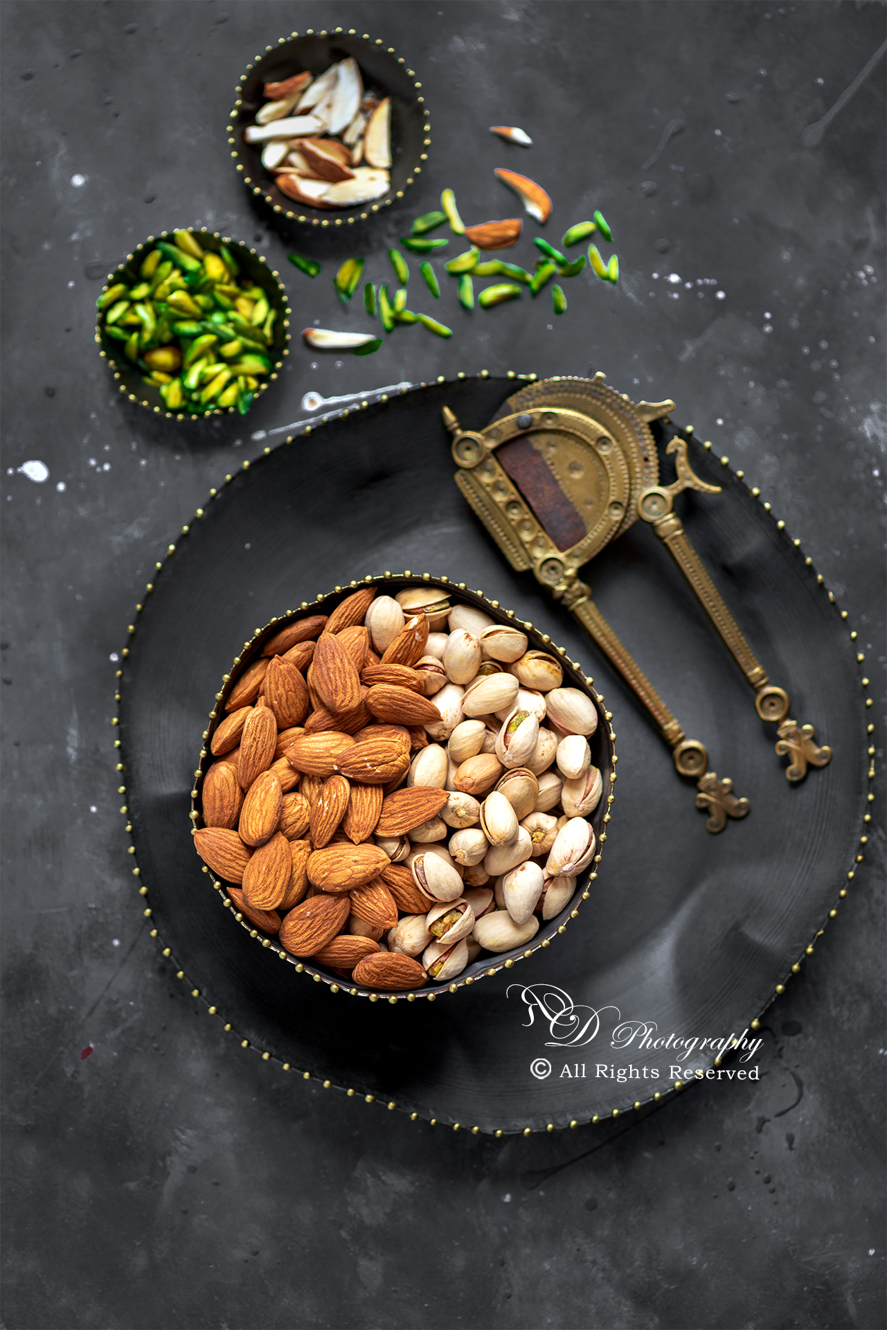 Indian Dry Fruits Photography