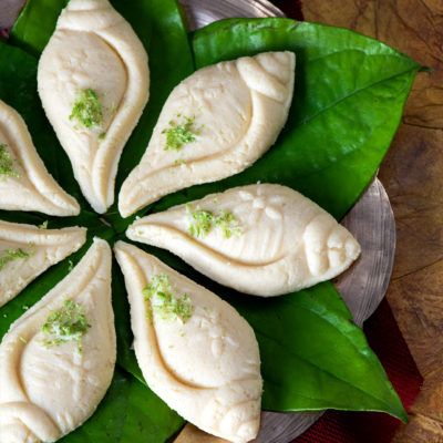 Lebu Sandesh Recipe | Bengali Sandesh with 3 ingredients and 5 mins