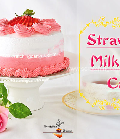 Valentine’s Day Strawberry Cake