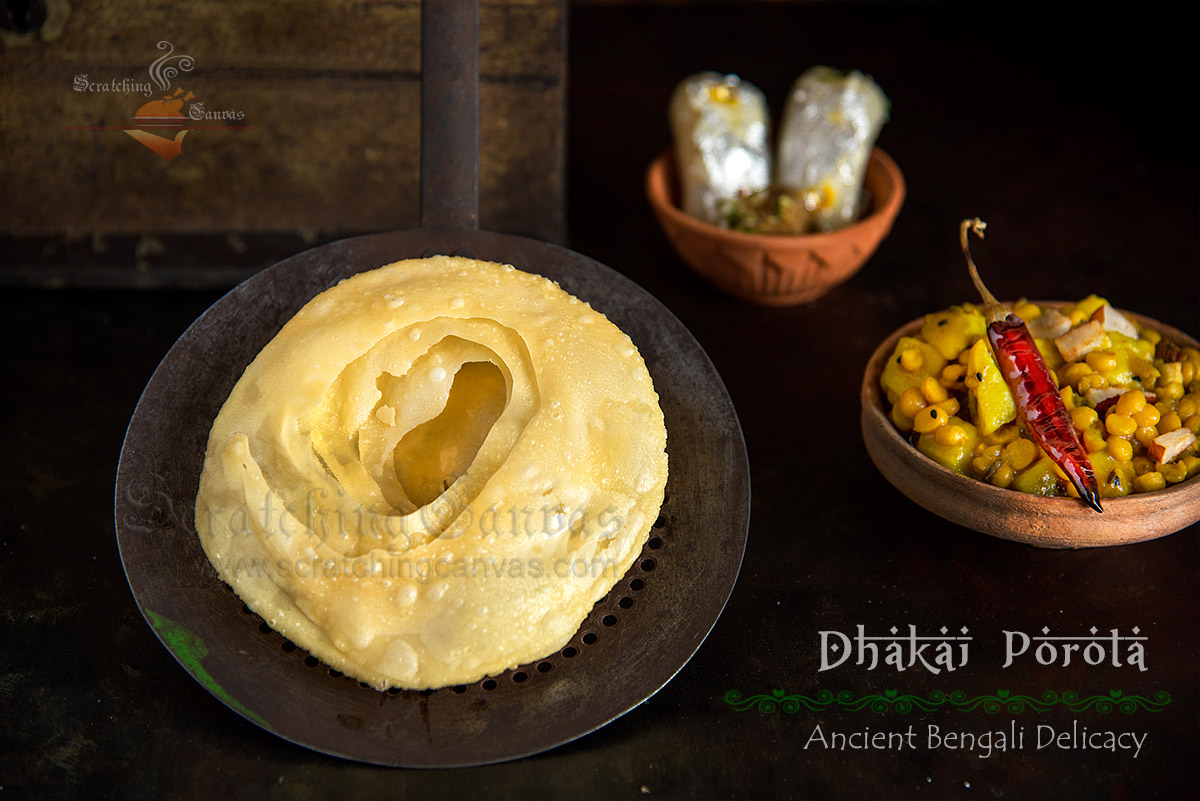Dhakai Paratha Bengali Food Photography Styling