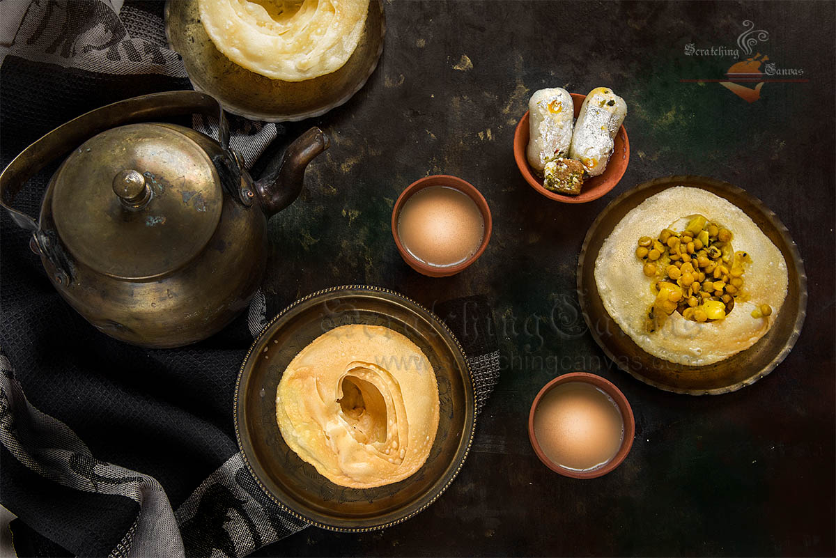 Bengali Dhakai Porota Food Photography Styling