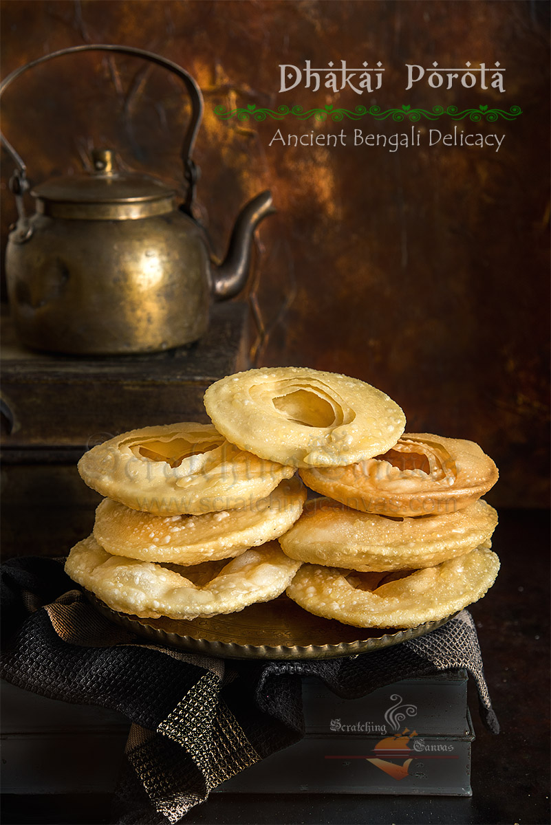 Original Dhakai Paratha Bengali Food Photography Styling